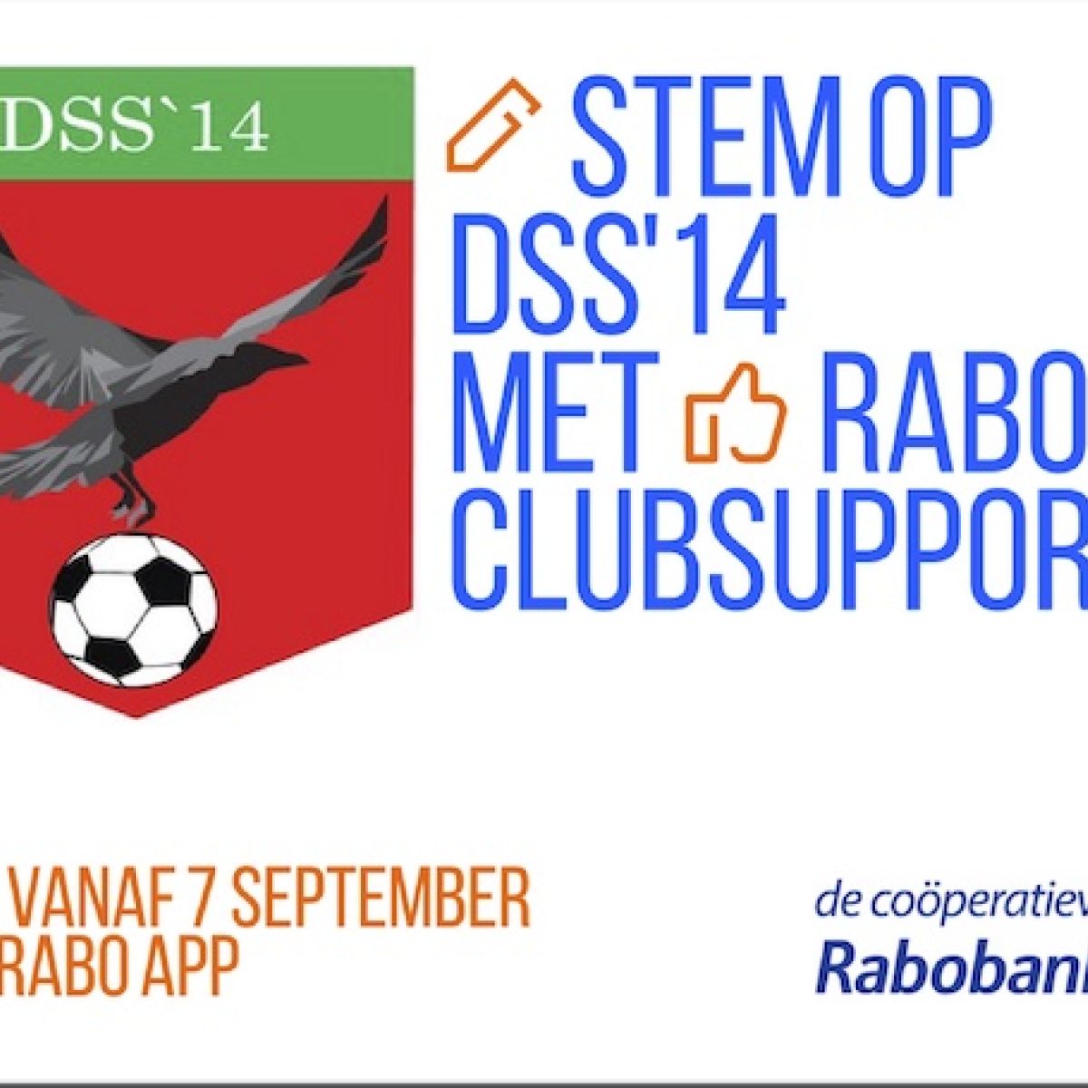 De stemperiode voor Rabo ClubSupport 2026 gaat van start!